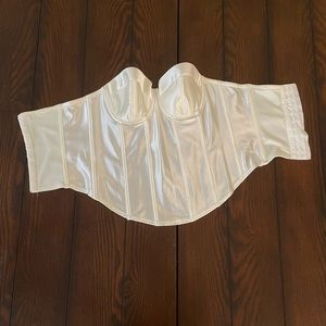 Satin Corset Bustier
